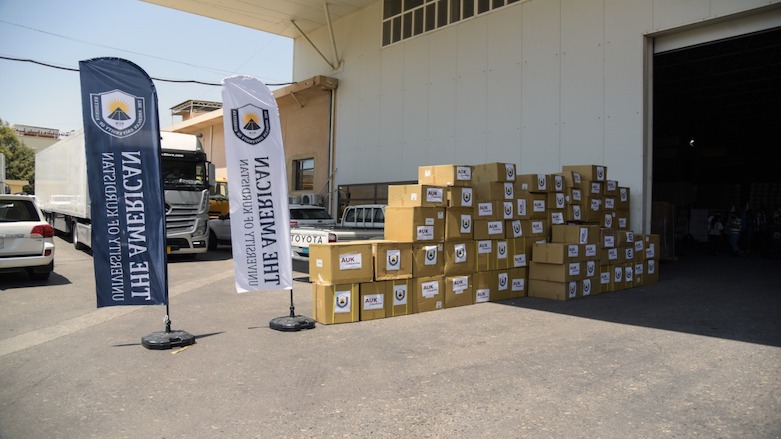 American University of Kurdistan donates over 100,000 PPE items to Duhok province